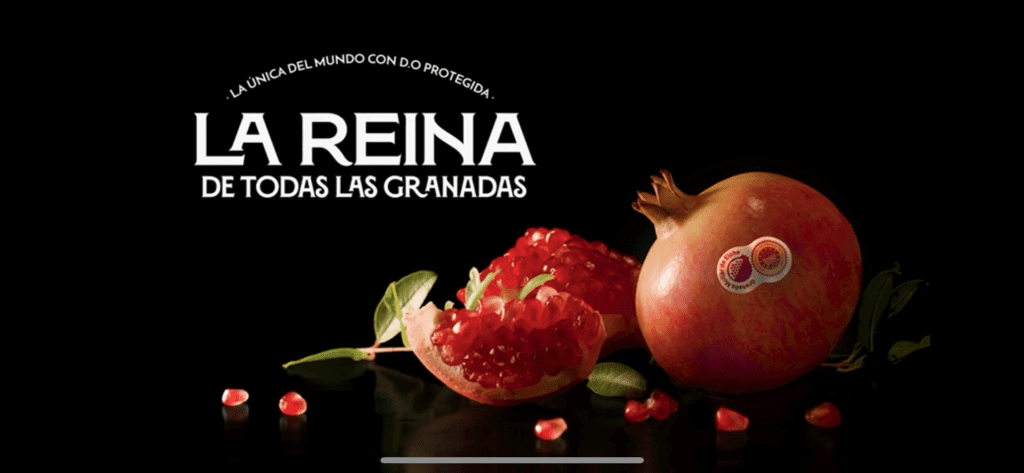 Granada Mollar de Elche con Denominación de Origen Protegida, lista para la temporada. Frescura, sabor y salud en cada grano.